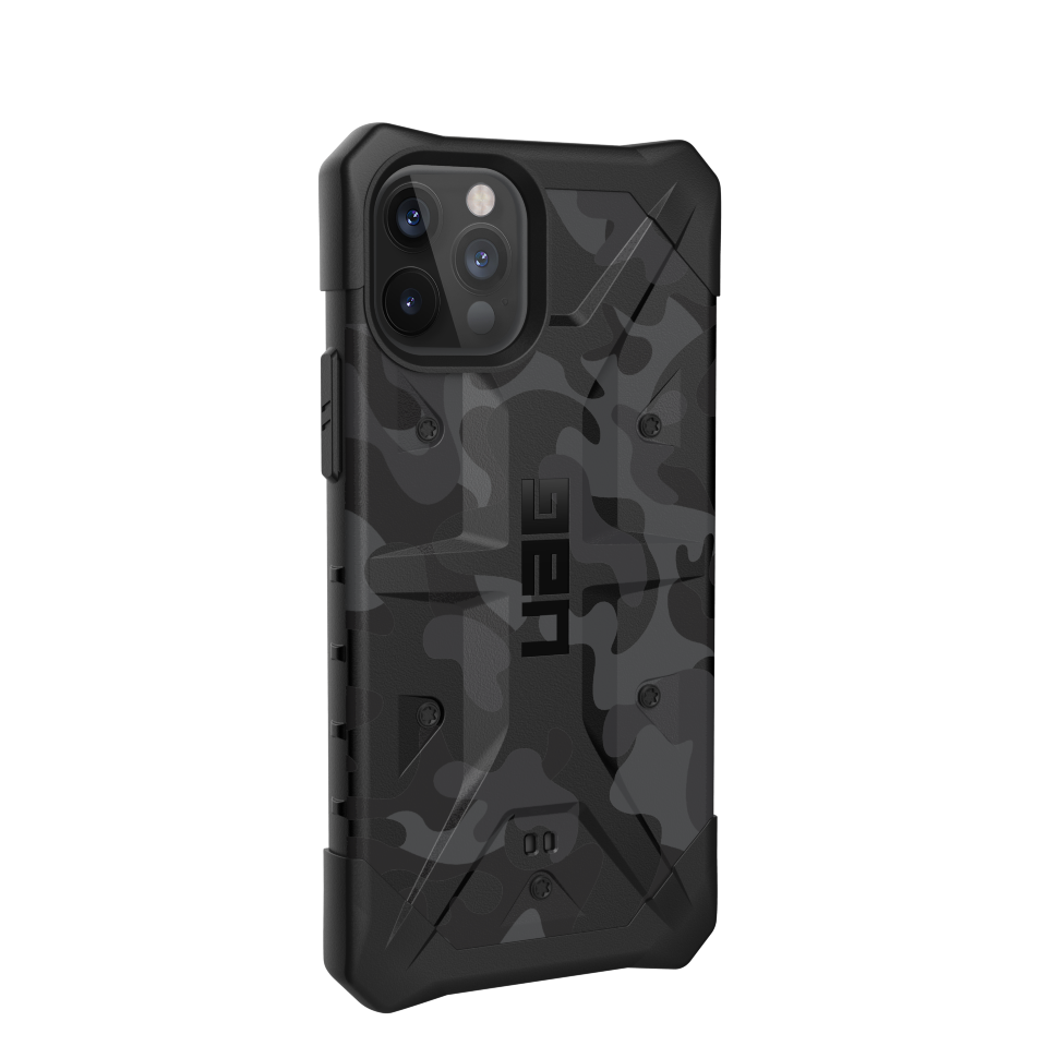 Чехол UAG Pathfinder SE для iPhone 12 Pro Max Черный камуфляж 112367114061 - фото 4