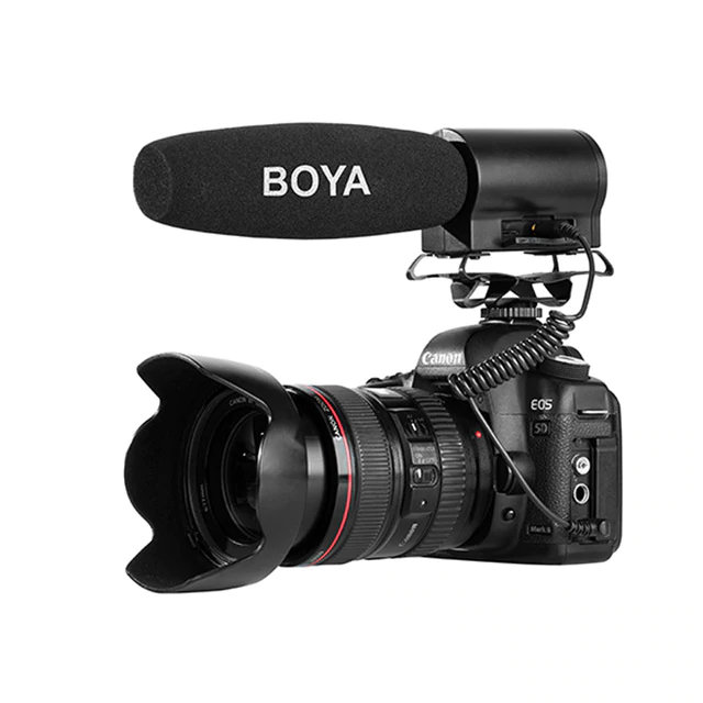 Микрофон BOYA BY-DMR7 с рекордером универсальная площадка boya by c01