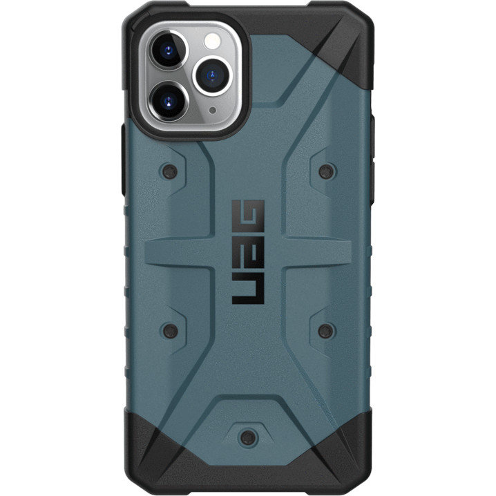 Чехол UAG Pathfinder для iPhone 11 PRO MAX Сине-серый 111727115454 - фото 1