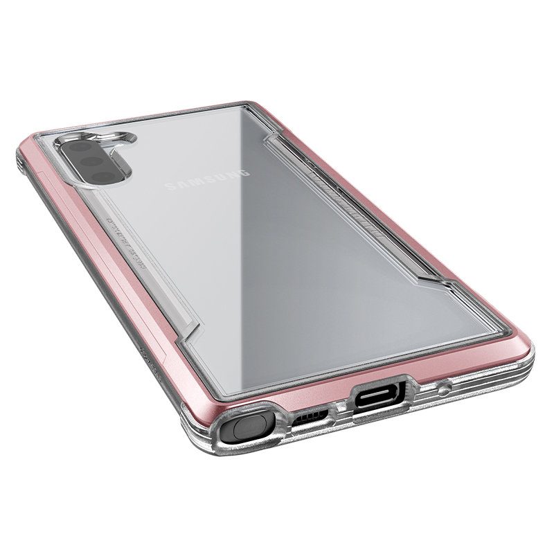 Чехол X-Doria Defense Shield для Samsung Galaxy Note10 Розовое золото 486118 - фото 3