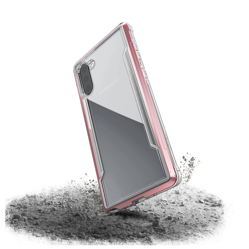 Чехол X-Doria Defense Shield для Samsung Galaxy Note10 Розовое золото 486118 - фото 5
