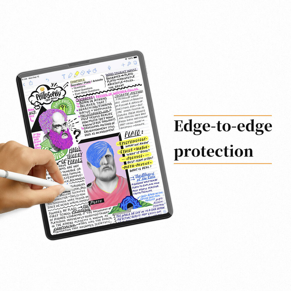 Пленка Nillkin AG Paper-like Screen Protector для iPad Pro 11 (2018/2020) - фото 7