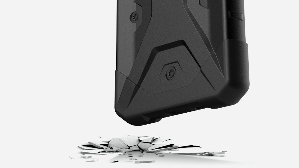 Чехол UAG Pathfinder для iPhone 12 Pro Max Чёрный 112367114040 - фото 5