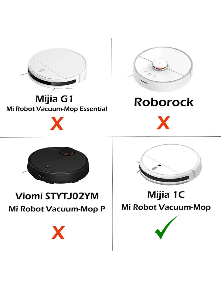 Крышка отсека щетки для Xiaomi Mi Robot Vacuum Mop 1C - фото 4
