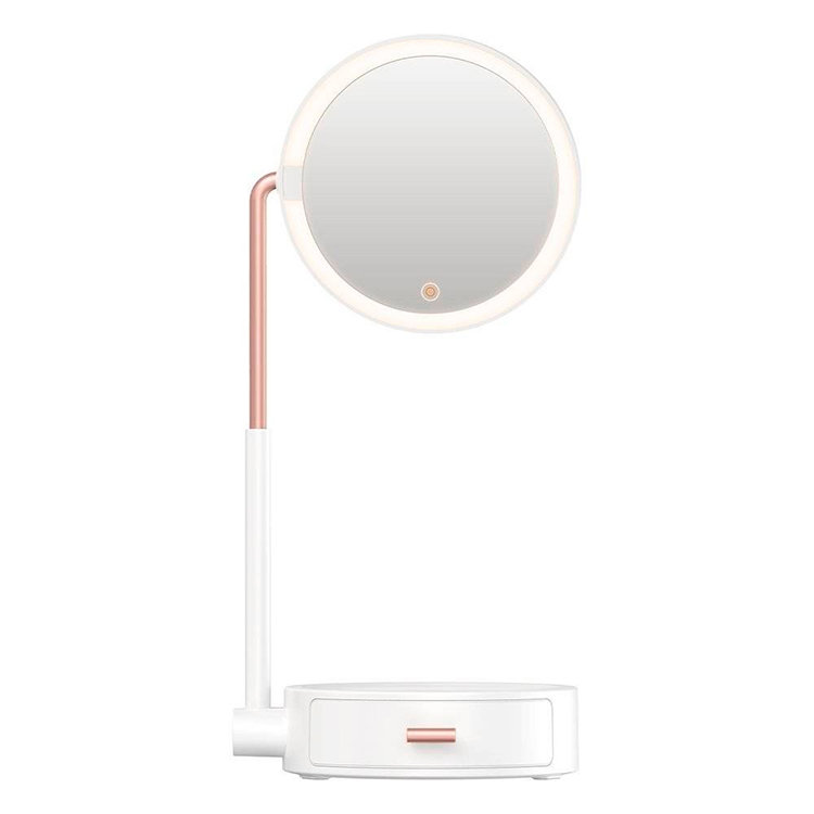Зеркало Baseus Smart Beauty Series Lighted Makeup Mirror Белое DGZM-02 от Kremlinstore