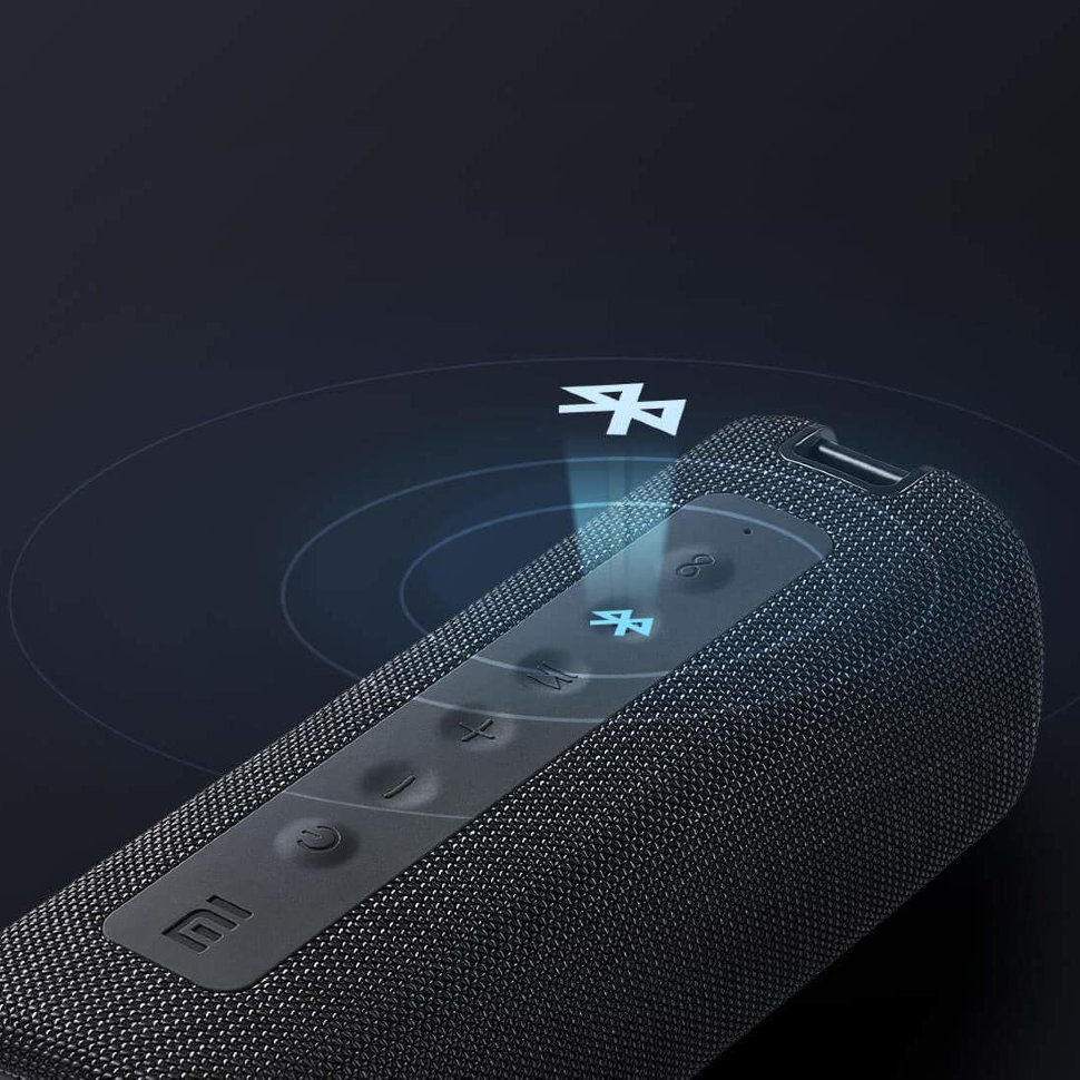 Портативная акустика Xiaomi Mi Portable Bluetooth Speaker 16W RU Чёрная QBH4195GL - фото 5