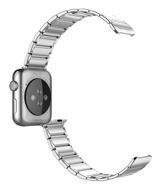 Браслет X-Doria Classic для Apple Watch 38/40 мм Серебро 483230 - фото 2