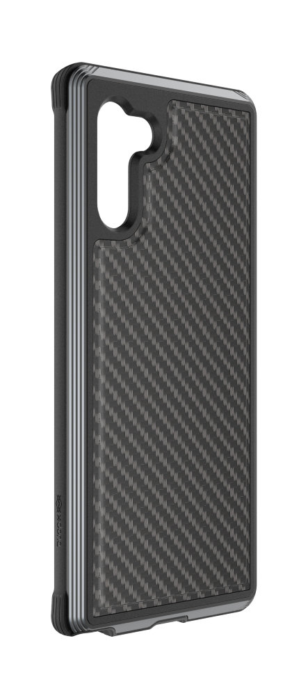Чехол X-Doria Defense Lux для Samsung Galaxy Note10 Чёрный карбон 486439 - фото 1