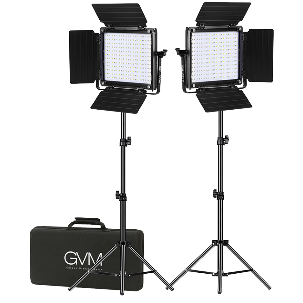 Комплект осветителей GVM 800D-RGB (2шт + софтбоксы) 800D-RGB-II-2L-Kit - фото 2