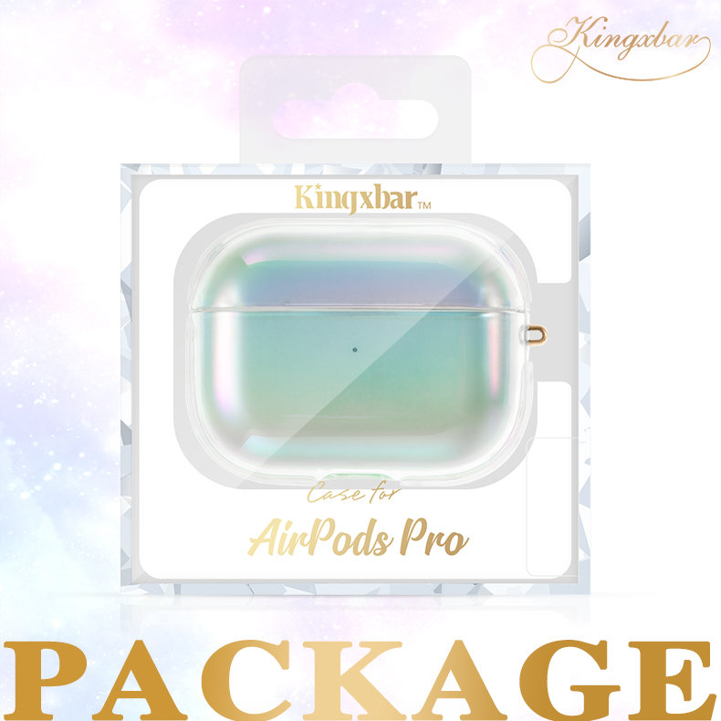 Чехол Kingxbar Nebula для Apple Airpods Pro Жемчуг Kingxbar Nebula Series Airpods Pro Case-Pearl