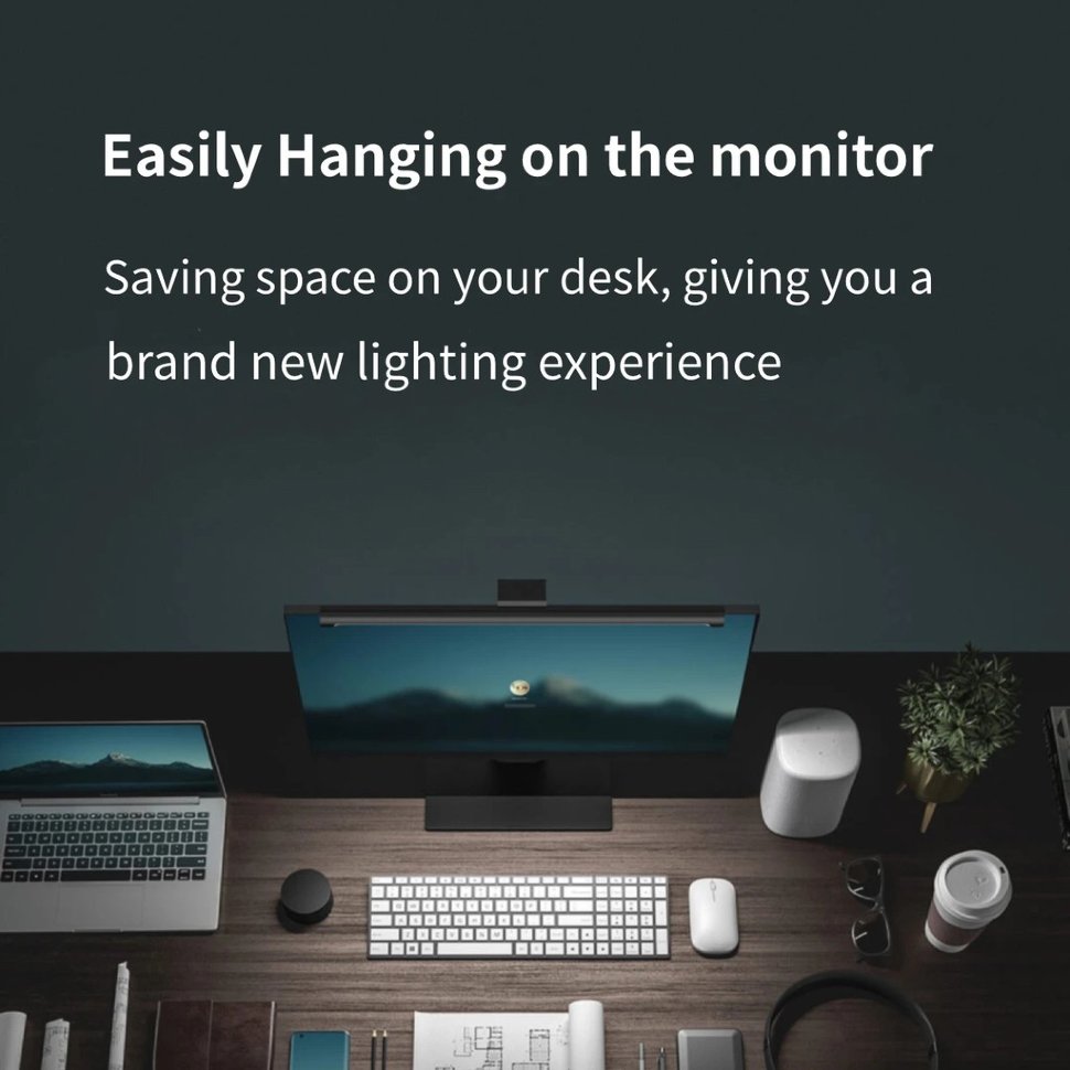 Подвесная лампа Xiaomi Mijia Display hanging light Чёрная MJGJD01YL - фото 8