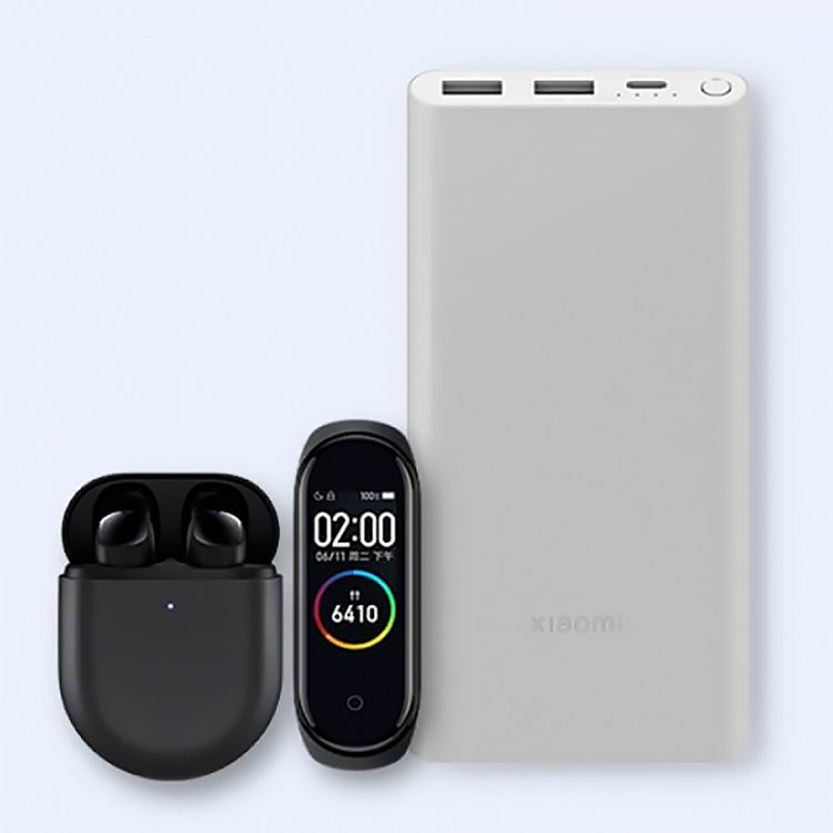 Внешний аккумулятор Xiaomi Mi Power Bank 3 22.5W 10000mAh Серебро PB100DZM - фото 4