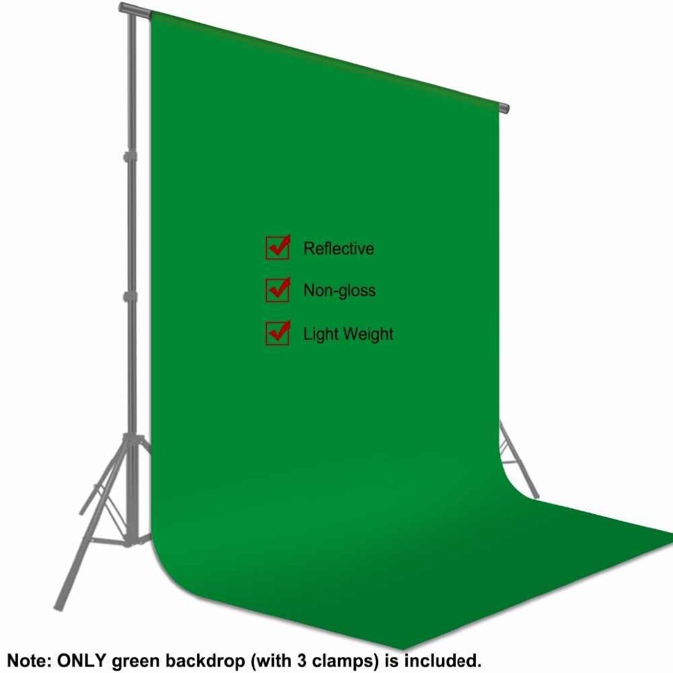 Хромакей Neewer 9 X 13 feet Зеленый 10093247 - фото 3