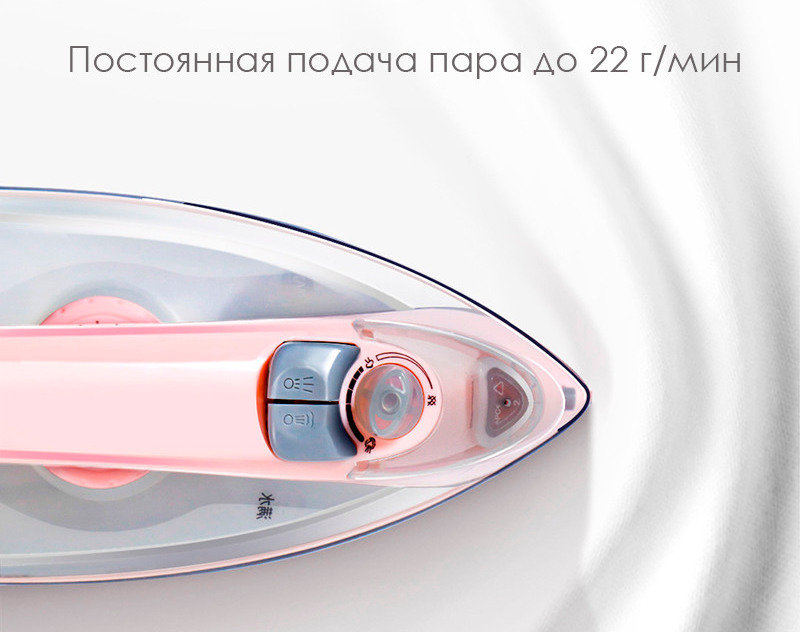 Утюг Xiaomi Lofans Steam power Розовый YD-011P - фото 7