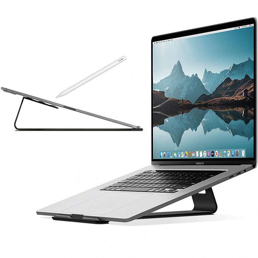 Подставка Twelve South ParcSlope II для MacBook & iPad Серебро 12-2016 - фото 1