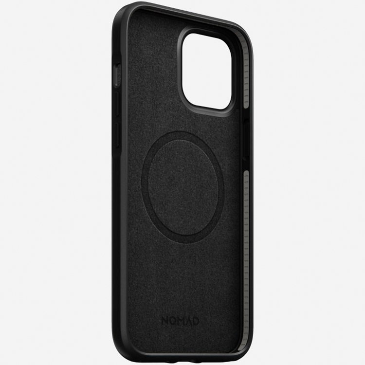 Чехол Nomad Rugged case MagSafe для iPhone 12/12 Pro Черный NM01966685 - фото 6