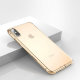 Чехол Baseus Simplicity (dust-free) для iPhone Xs Transparent Gold - Изображение 79390
