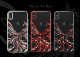 Чехол PQY Flying для iPhone Xs Max Silver Frame - Изображение 81345