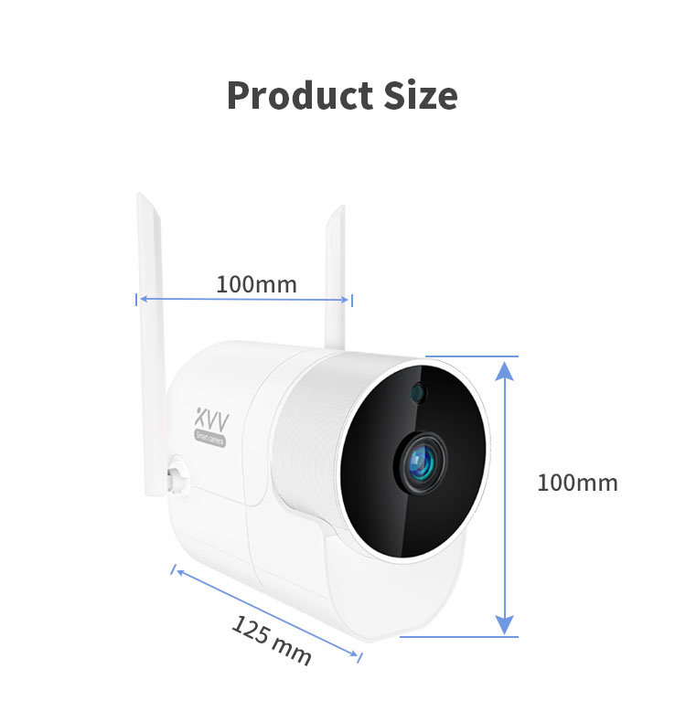 IP-камера Xiaovv Smart Camera 1080P Белая XVV-1120S-B1 - фото 6