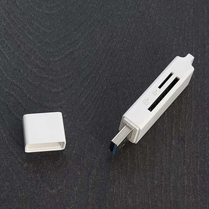 Кардридер Ugreen CM104 USB 3.0 TF + SD Белый 40753_ - фото 5