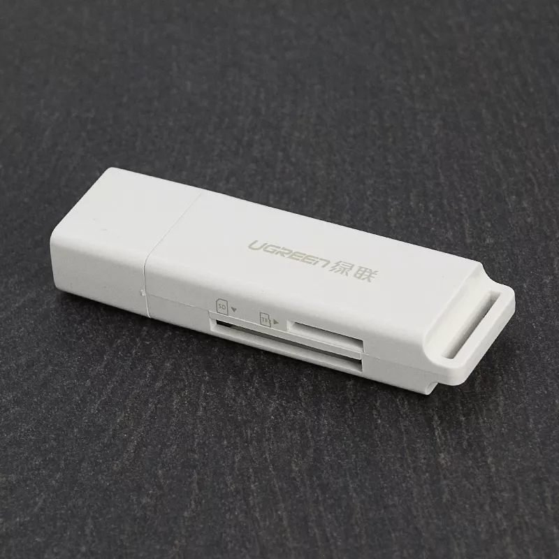 Кардридер Ugreen CM104 USB 3.0 TF + SD Белый 40753_ - фото 6
