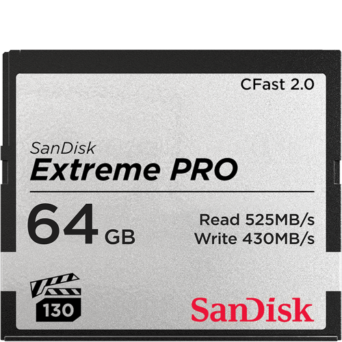 Карта памяти SanDisk Extreme Pro CFAST 2.0 64GB VPG130 