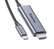 Переходник Baseus C-Video Functional Notebook Cable (Type-C - HDMI) 1.8м Серый - Изображение 108394