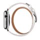 Ремешок кожаный HM Style Double Tour для Apple Watch 42/44 mm Белый - Изображение 41093
