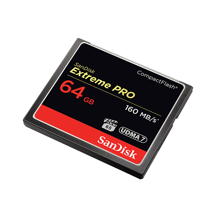 Карта памяти SanDisk Extreme Pro CF 64 GB VPG 65, UDMA 7 SDCFXPS-064G-X46 - фото 2