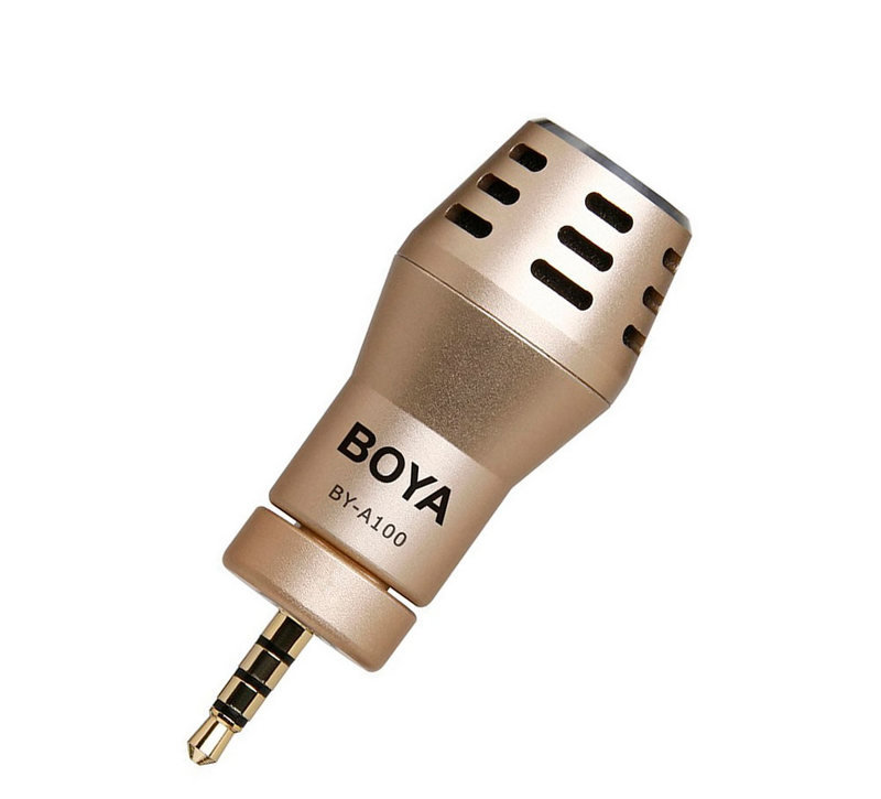 Микрофон BOYA BY-A100 для смартфона miniJack 3.5 мм