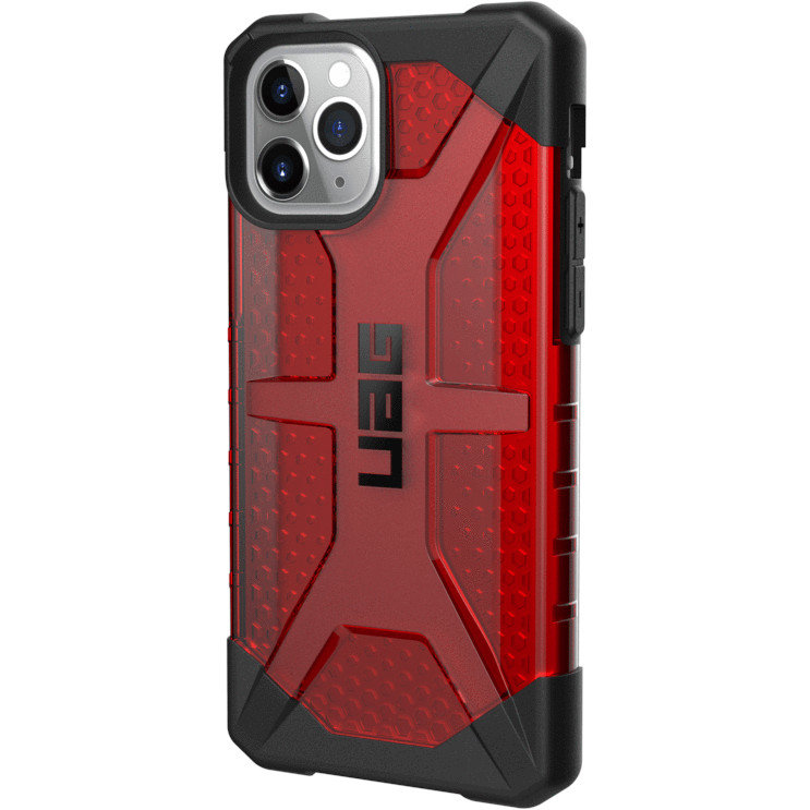 Чехол UAG Plasma для iPhone 11 Pro Max Красный 111723119393 - фото 8