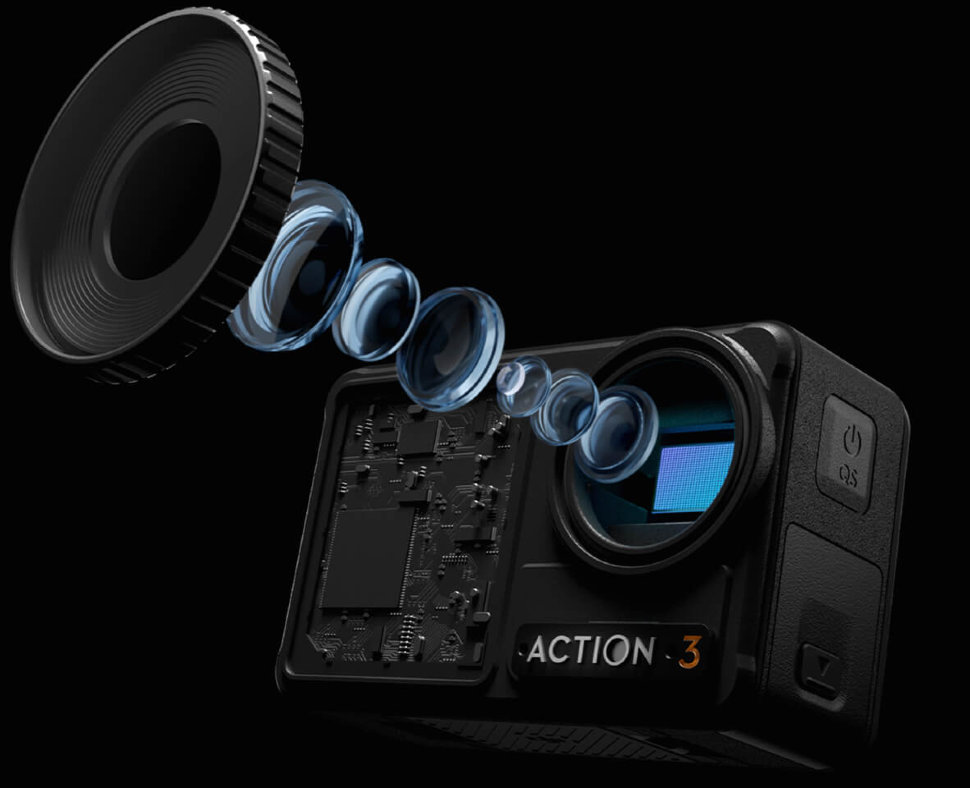 Экшн-камера DJI Osmo Action 3 Standard Combo - фото 2