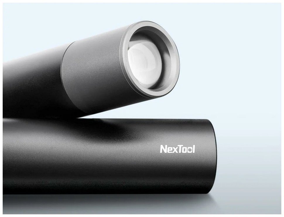 Фонарик NexTool NE20162 Zoom Flashlight Чёрный - фото 1