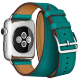 Ремешок кожаный HM Style Double Tour для Apple Watch 42/44 mm Зеленый - Изображение 41094