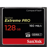 Карта памяти SanDisk Extreme Pro CF 128 GB VPG 65, UDMA 7