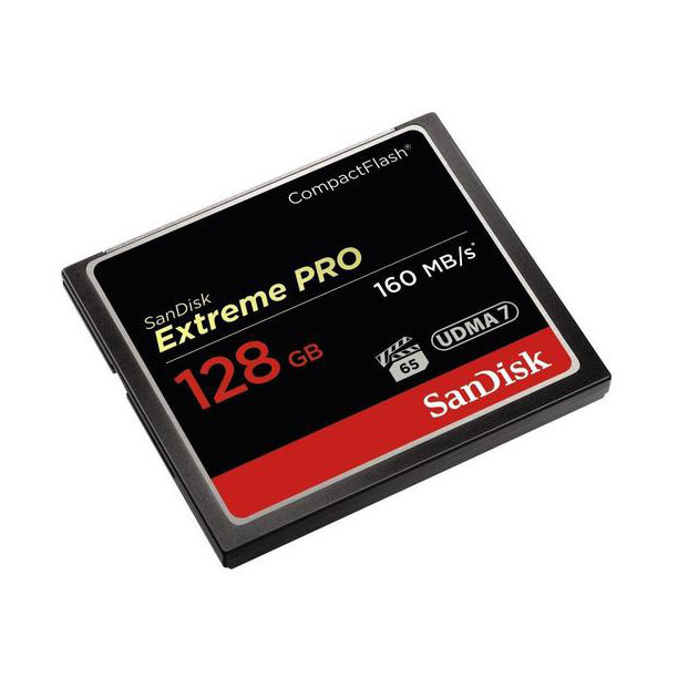 Карта памяти SanDisk Extreme Pro CF 128 GB VPG 65, UDMA 7 SDCFXPS-128G-X46 - фото 1