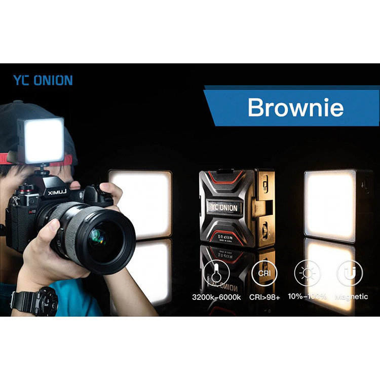 Осветитель YC Onion Brownie LED CCT Чёрный Brownie LED CCT (BLACK) - фото 6