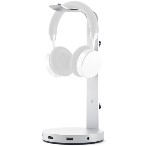 Подставка-хаб Satechi USB-C Headphone Stand для наушников Серебро 