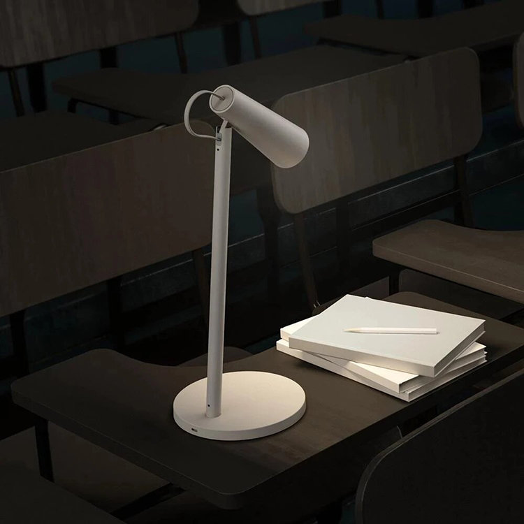 Лампа настольная Xiaomi Mijia Rechargeable Desk Lamp Белая - фото 2