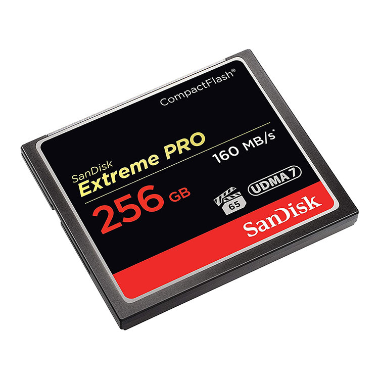 Карта памяти SanDisk Extreme Pro CF 256 GB VPG 65, UDMA 7 SDCFXPS-256G-X46