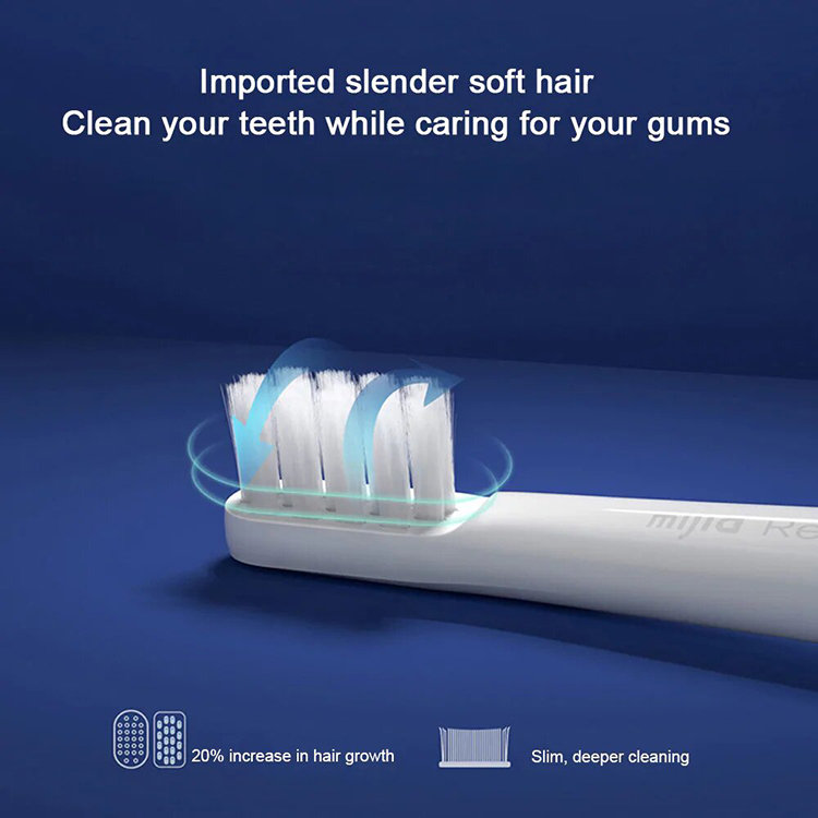 Электрическая зубная щетка Xiaomi Mijia Sonic Electric Toothbrush T100 Белая MES603 - фото 5
