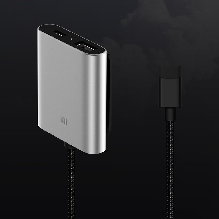 Удлинитель Xiaomi Mi Car Charger Серебро CCPJ01ZM - фото 5
