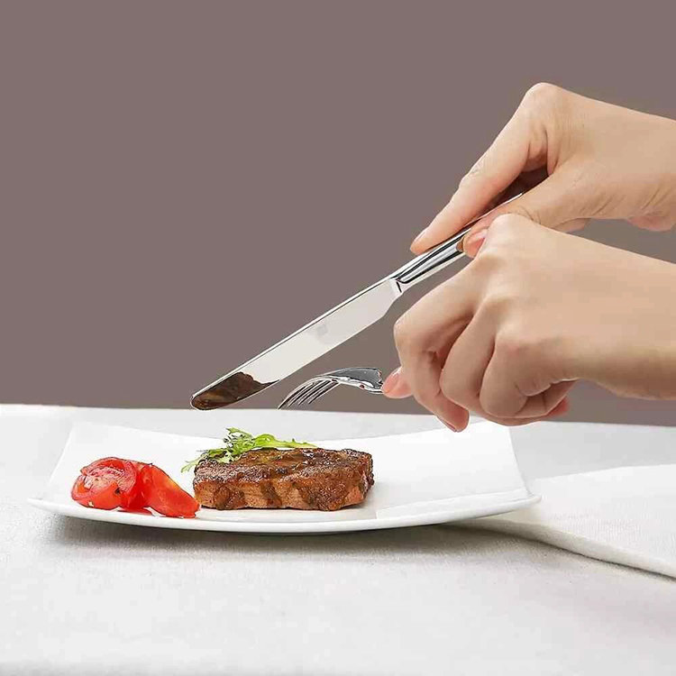 Набор столовых приборов из нержавеющей стали Xiaomi Huo Hou Steak Knives Spoon Fork HU0023 - фото 2