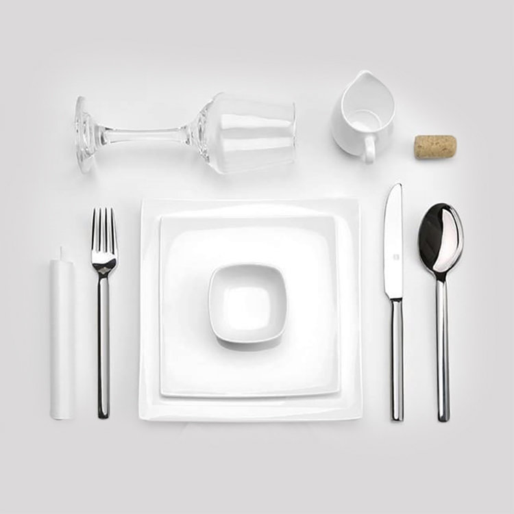 Набор столовых приборов из нержавеющей стали Xiaomi Huo Hou Steak Knives Spoon Fork HU0023 - фото 5