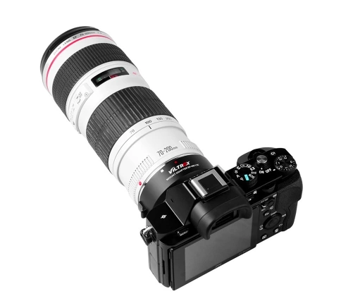 Адаптер Viltrox EF-NEX IV для объективов Canon EF/EF-S на байонет Sony E-mount - фото 8