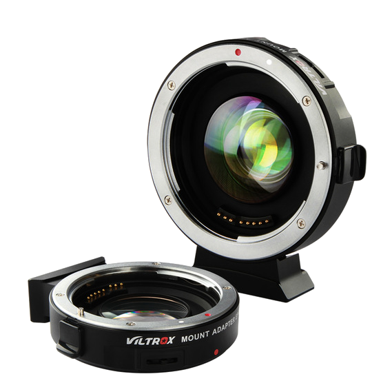 Адаптер Viltrox EF-M2 II (v.2) для объектива Canon EF на байонет Micro 4/3 (Уцененный кат. А) 