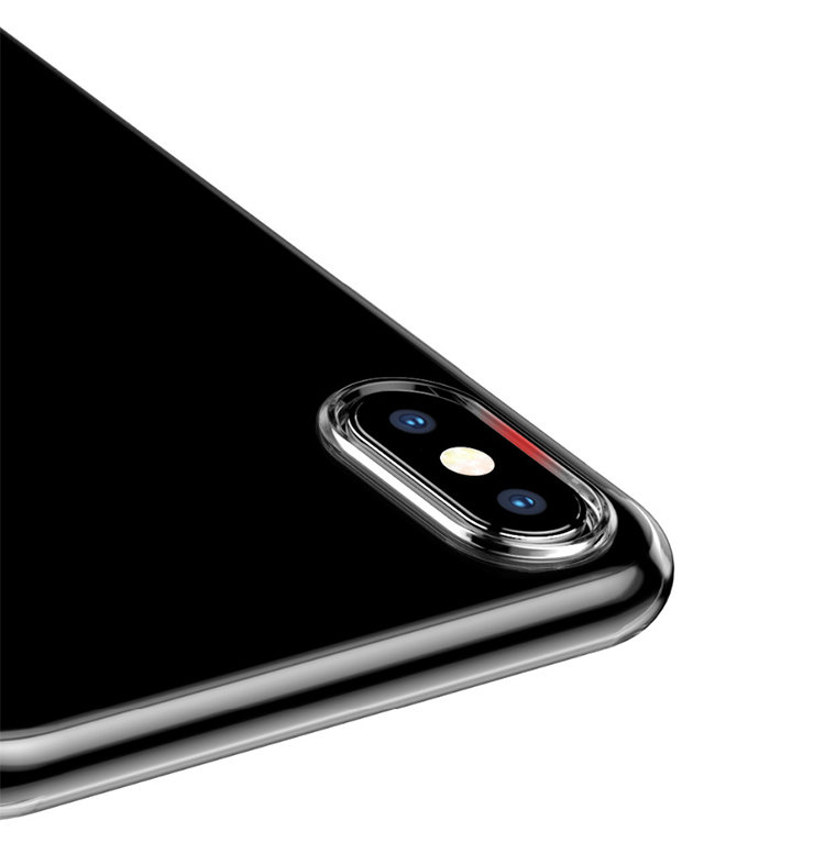 Чехол Baseus Simplicity (dust-free) для iPhone Xs Max Transparent Black ARAPIPH65-A01 - фото 6