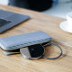 Хаб с беспроводной зарядкой Baseus Circular Mirror (USB х4 + Type-C PD) Серый - Изображение 114987