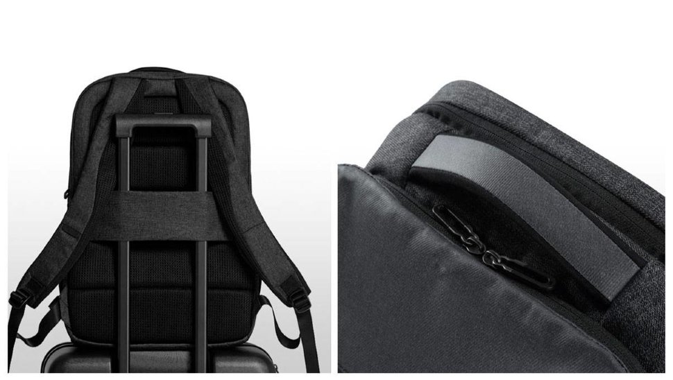 Рюкзак Xiaomi Travel Business Multifictional Backpack Чёрный ZJB4165CN - фото 5