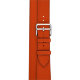 Ремешок кожаный HM Style Double Tour для Apple Watch 42/44 mm Оранжевый - Изображение 41113